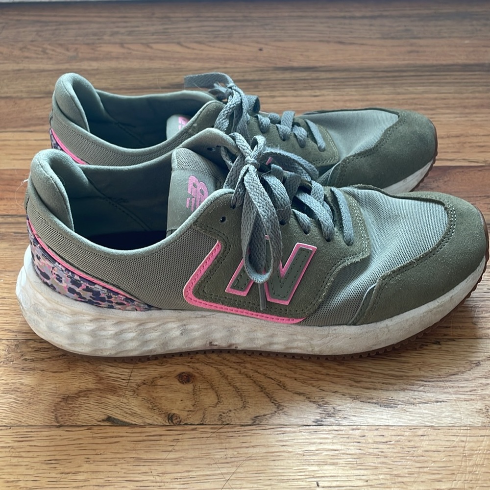 New Balance Womens FF X70 V1 Wsx70of1 Green and pink women’s 8.5
